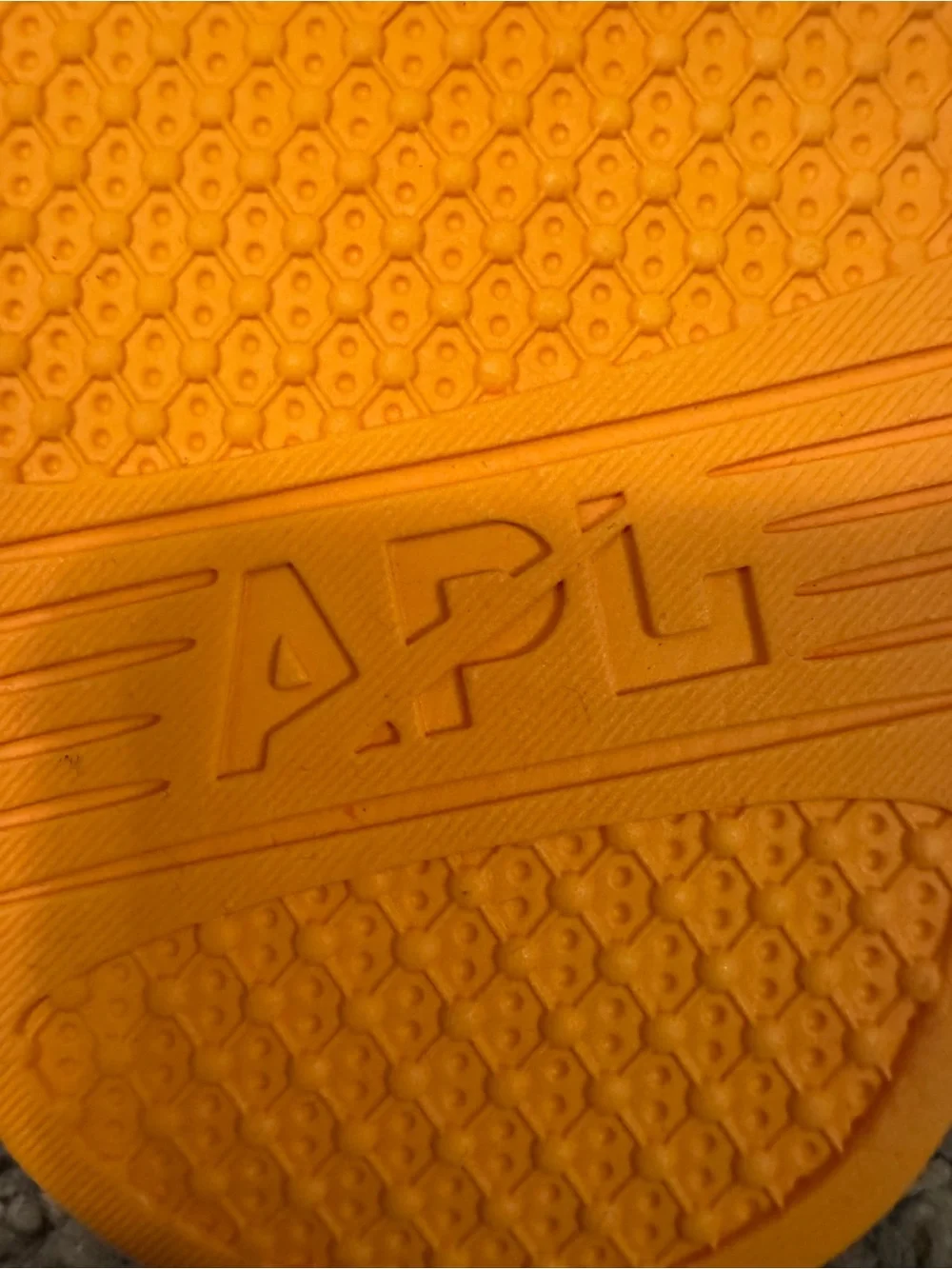 APL Quilted Slide Sandals in Mango Men’s Size 12